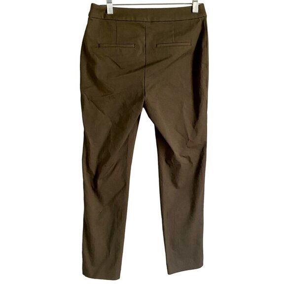 A New Day Green Stretch Skinny Ankle Pants Women's Size 4 NEW - Picture 2 of 6